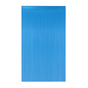 CORTINA METALIZADA AZUL 1x2mts